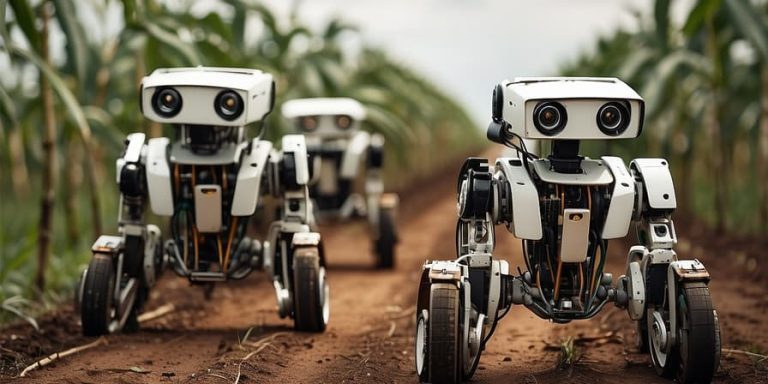 Os Robôs Estão Revolucionando a Colheita na Agricultura