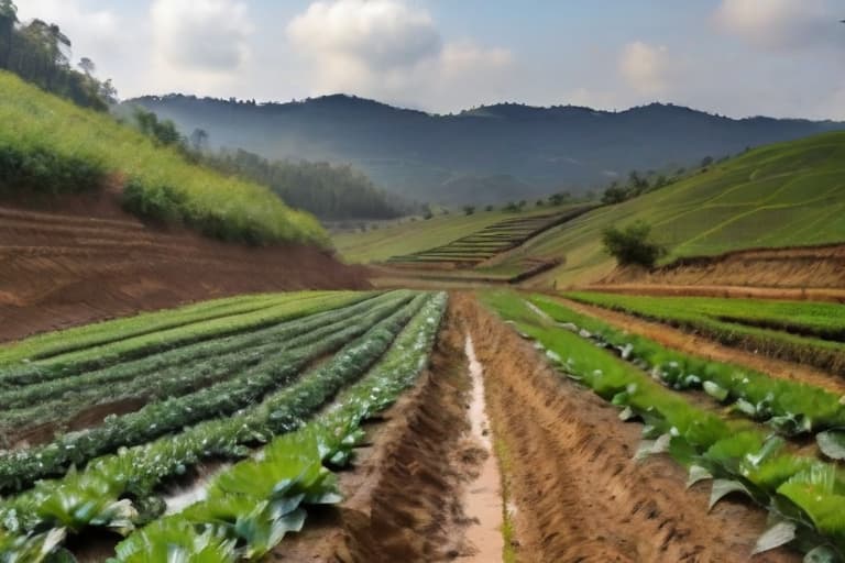 Áreas de Cultivo para Plantações de Alimentos