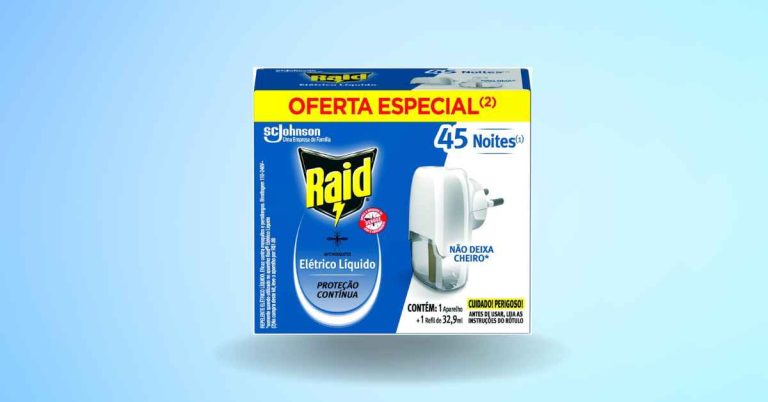 Repelente Eletrico Liquido Raid Anti Mosquitos